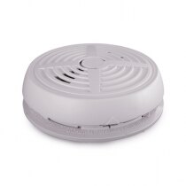 Replaces BRK smoke alarms with alkaline batteries fitted to twist bases