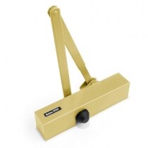 Briton 2004 Overhead Door Closer - Gold Finish