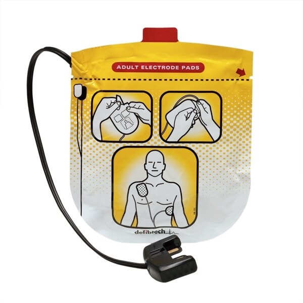 Defibtech Lifeline View, ECG & Pro Adult Defibrillator Pads