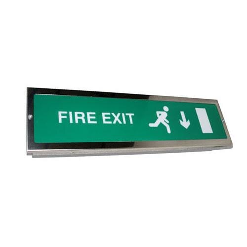 ESDR/SL - Recessed Slimline Emergency Fire Exit Sign Slave Unit