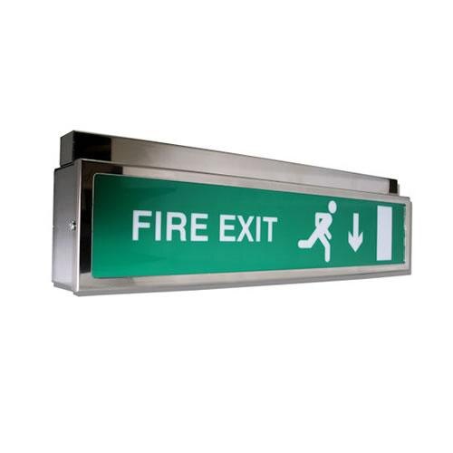 Slimline Emergency Fire Exit Sign (Fire Exit Blade) Slave Unit - ESD/SL