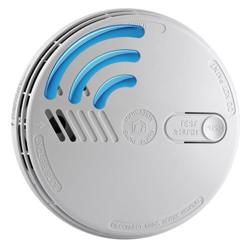 Ionisation smoke alarm ei141