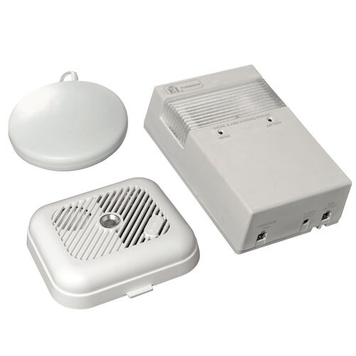 Smoke alarm for hearing impaired