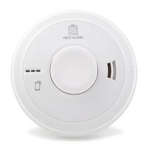 Mains Powered Heat Alarm with Back-up - Ei3014