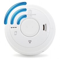 Mains Radio-Interlinked CO Alarm with Back-up - Ei3018RF