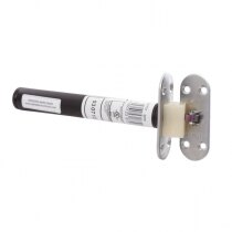 Astra 1000 Series Concealed Door Closer - Satin Chrome, Rounded Plate