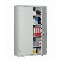 The ForceGuard Size 4 safe is supplied with four shelves as standard