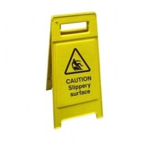 Janitorial Cleaning Sign - Slippery Surface