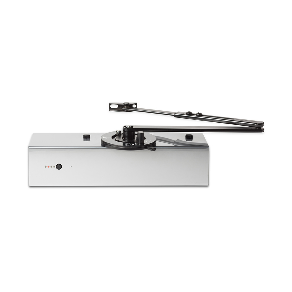 Freedor Pro overhead EN 3 fire door closer with battery-operated free-swing functionality