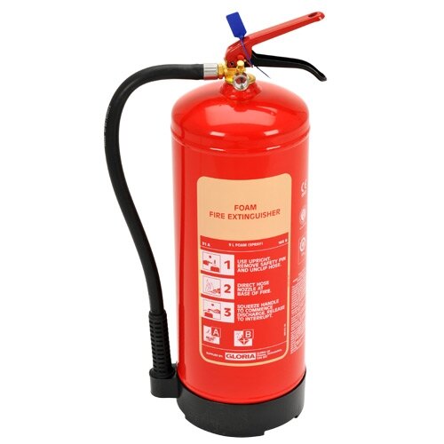 9ltr Foam Fire Extinguisher - Gloria S9DLWB