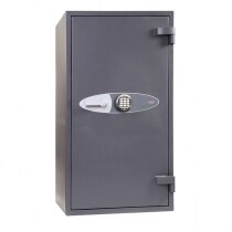 Fitted with high security VdS class II electronic lock