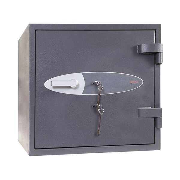 Fitted with 2 high security double bitted VdS class II key locks