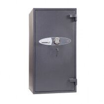 Fitted with combined VdS class II electronic and VdS class II key lock