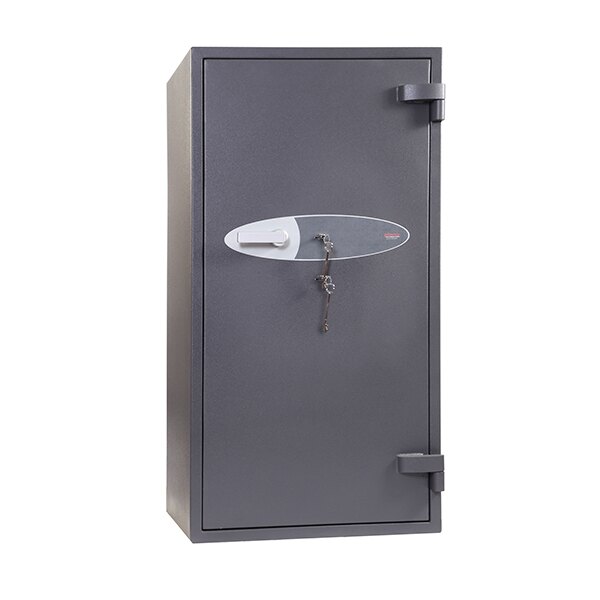 Fitted with 2 high security double bitted VdS class II key locks
