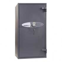 Fitted with combined VdS class II electronic and VdS class II key lock