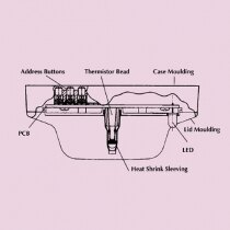 Make up of the Apollo XP95 High Temperature Heat Detector