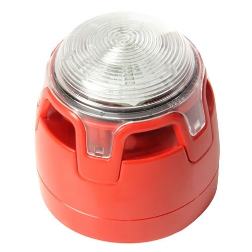 Honeywell EN 54-23 Approved Sounder Beacon with Low Profile Base