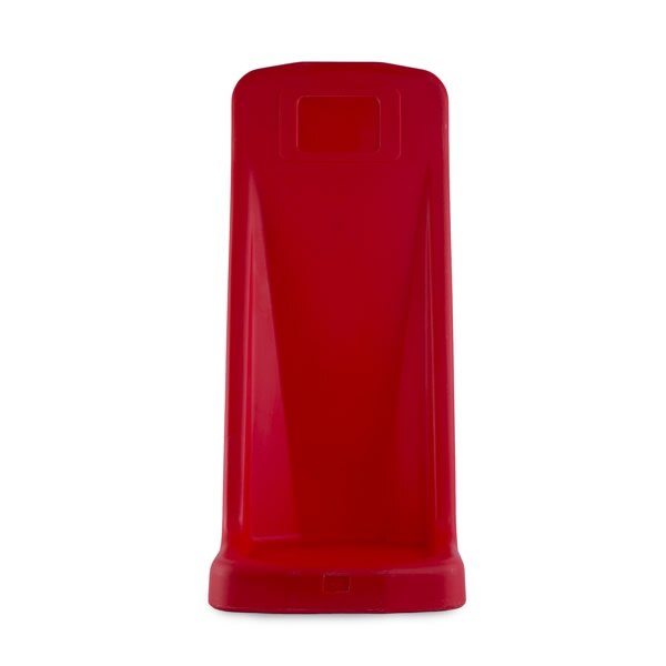 Single rotationally moulded stand in red