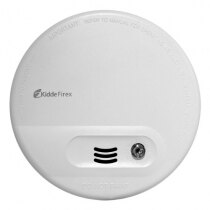 Mains Powered Ionisation Smoke Alarm with Back-up Battery - Kidde Firex KF10