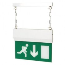 MP8 - Hanging Fire Exit Sign