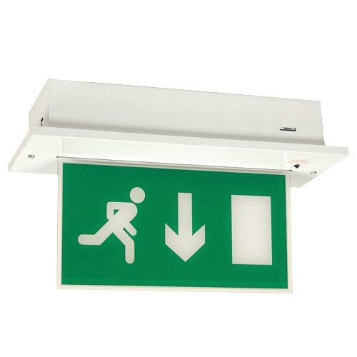 MPR/SL - Recessed Emergency Fire Exit Sign (Fire Exit Blade) Slave Unit