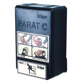 Draeger Parat C Fire Escape Hood - Traveller Pack
