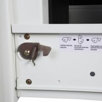 The Phoenix Firefile 2244 Fireproof Cabinet locking device