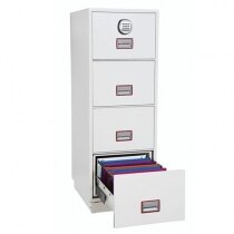 The Phoenix Firefile 2244 Fireproof Cabinet file drawers