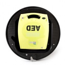 The Rotaid cabinet is suitable for most makes of defibrillator