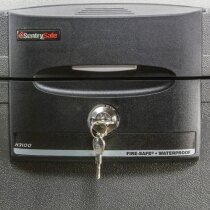 Sentry H3100 water and fireproof chest privacy lock