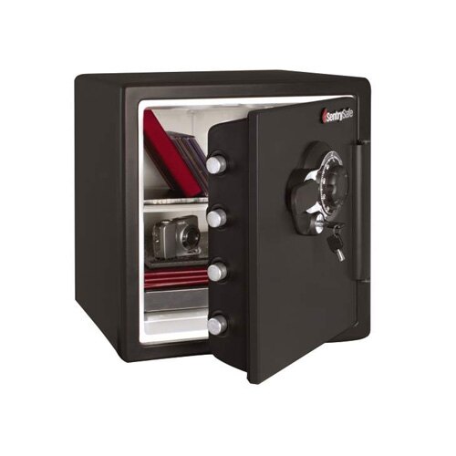 Sentry SFW123DSB Dual Lock Fire and Waterproof Safe