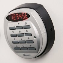 Electronic lock with clear LED display
