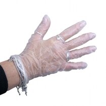 100 Pack of St John Powdered Vinyl Gloves