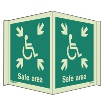 Panoramic Photoluminescent Safety Signs