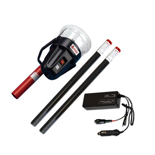 The Solo 461 cordless heat detector tester double battery kit