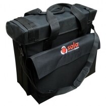 The protective bag is suitable for holding Solo head units, baton, charges and aerosols