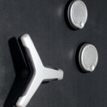 Two high security key locks protect the safe against theft