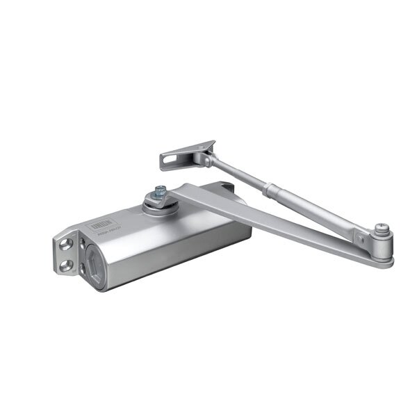 The CE3F fixed size EN 3 rack and pinion door closer
