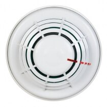 The Veritas 2 optical smoke detector has a durable ABS construction