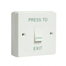 White Exit Button