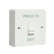 White Exit Button