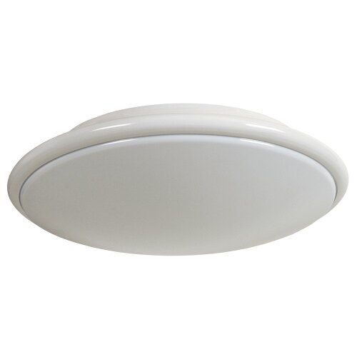 XL/ST - Decorative Slimline Circular Emergency Bulkhead Light With Self-Test