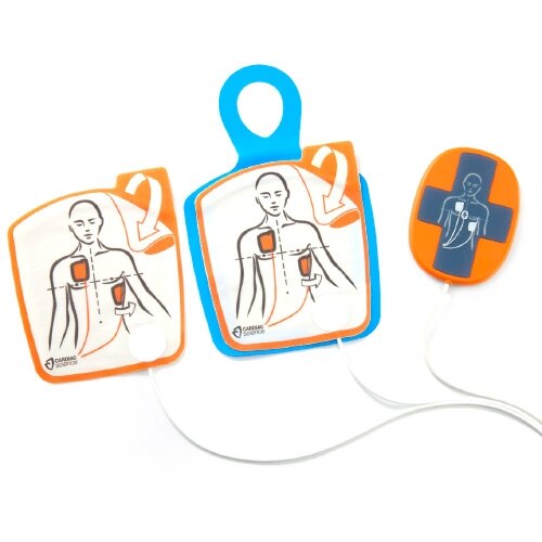 Powerheart G5 Reusable Training Pads with CPR Device - Adult