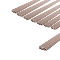 10 x 4mm Brown Double Door Fire Seal Pack