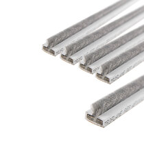 10 x 4mm White Single Door Fire & Smoke Seal Pack