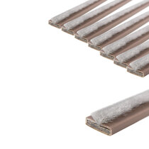 15 x 4mm Brown Double Door Fire and Smoke Seal Pack