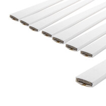 15 x 4mm White Double Door Fire Seal Pack