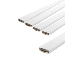 15 x 4mm White Single Door Fire Seal Pack