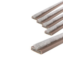 15 x 4mm Brown Single Door Fire and Smoke Seal Pack