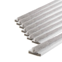 20 x 4mm White Double Door Fire & Smoke Seal Pack